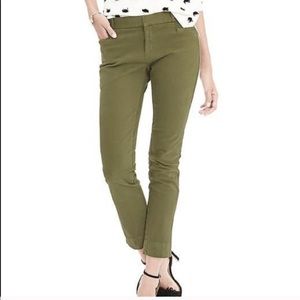 Sloan ankle cropped banana republic pants